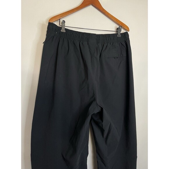 Nike Men's XL Black Wind Breaker jogger Pants Pockets Streetwear Active - Picture 5 of 8
